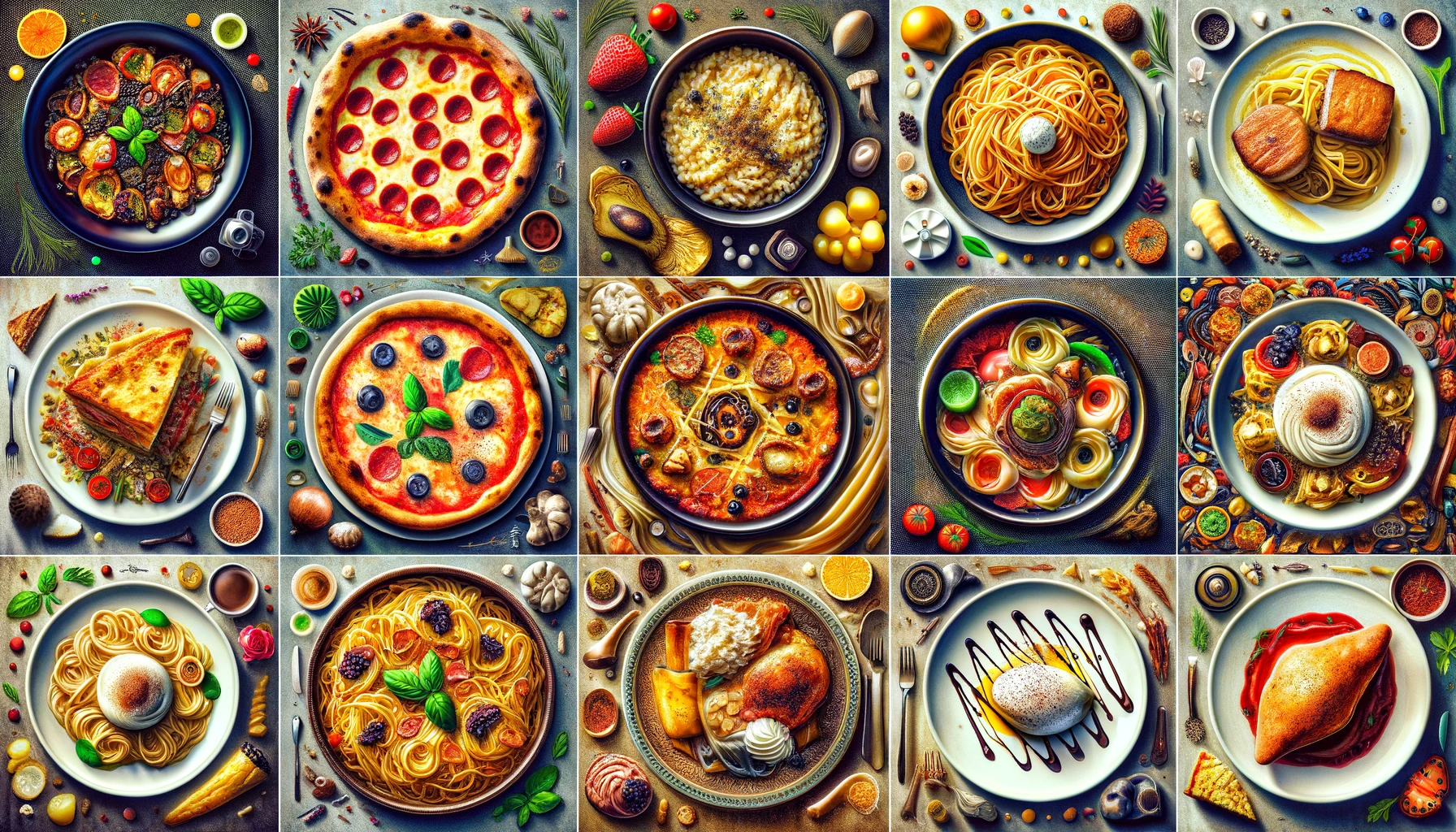 I piatti della tradizione italiana secondo l'AI